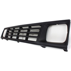 MIGHTY MAX 87-89 GRILLE, Plastic, Painted Black Shell and Insert