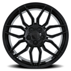 20x11 Aluminum Wheel with 5x120 Bolt Pattern - Gloss Black