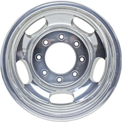 17x6.5 Factory Replacement Alloy Wheel for Ford F350/F450 Super Duty DRW (2005-2021) – Polished 5-Spoke, Rear Outer Only