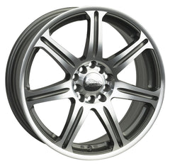 Primax 533 17x7 4x100/4x4.5 +38et 73.1 Machined Wheel