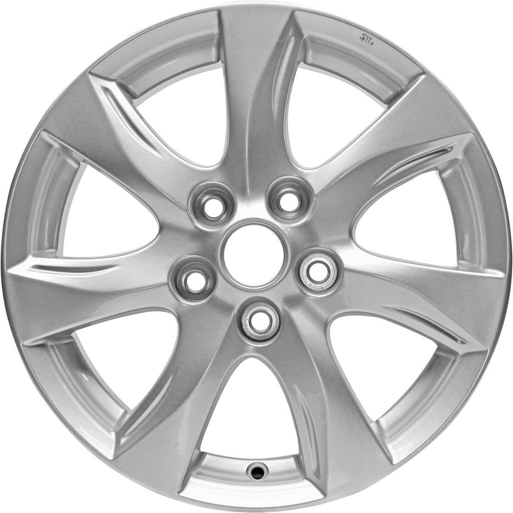 16x6.5 Factory Replacement New Alloy Wheel For Mazda Mazda3 2010-2011