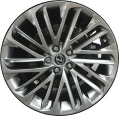 20x8 Factory Replacement New Alloy Wheel for 2020-2022 Lexus RX350 with 20 Spoke Painted Medium Hyper Silver