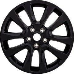 20x8 Factory Replacement New Alloy Wheel for 2017-2022 Jeep Grand Cherokee with 10 Spoke Painted Black