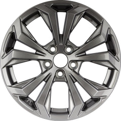 18x7 Factory Replacement New Alloy Wheel for 2022-2023 Toyota Rav-4 with 10 Spoke Painted Grey