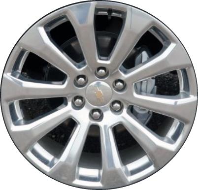 22x9 Factory Replacement New Alloy Wheel For Chevrolet Silverado 1500 2019-2022 - D2