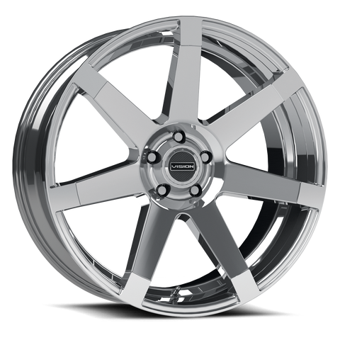 Vision 9042 Sultan 22x9.5 5x114.3 +15et 83 Chrome Wheel