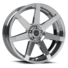 Vision 9042 Sultan 24x9.5 5x115 +15et 74.1 Chrome Wheel