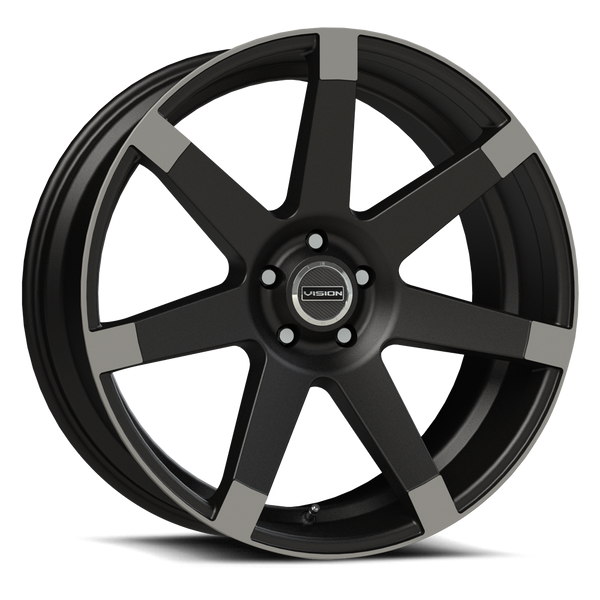 Vision 9042 Sultan 20x9 5x114.3 +15et 83 Matte Black Anthracite Ends Wheel