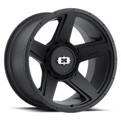 Vision 390 Empire 16x6 8x165.1 0et 124.5 Satin Black Wheel