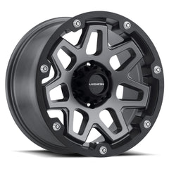 Vision 416 Se7En 18x9 5x114.3 +18et 83 Satin Grey Wheel