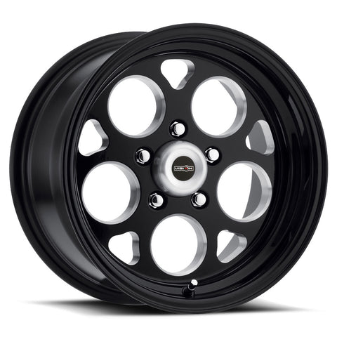 Vision 561 Sport Mag 15x4 5x120.7 -19et 83.1 Gloss Black W/ Milled Windows Wheel