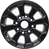 18x8 Alloy Wheel - RTX RS01 083121 Gloss Black , with 5x114.3 Bolt Pattern , 38.0 Offset , 67.1 HubBore For Subaru Crosstrek 2024