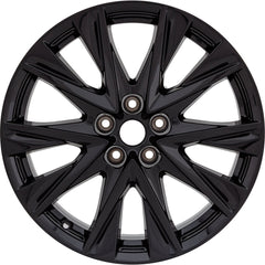 19x7 Factory Replacement New Alloy Wheel for 2021-2022 Mazda CX-5 with 10 Spoke Painted Black