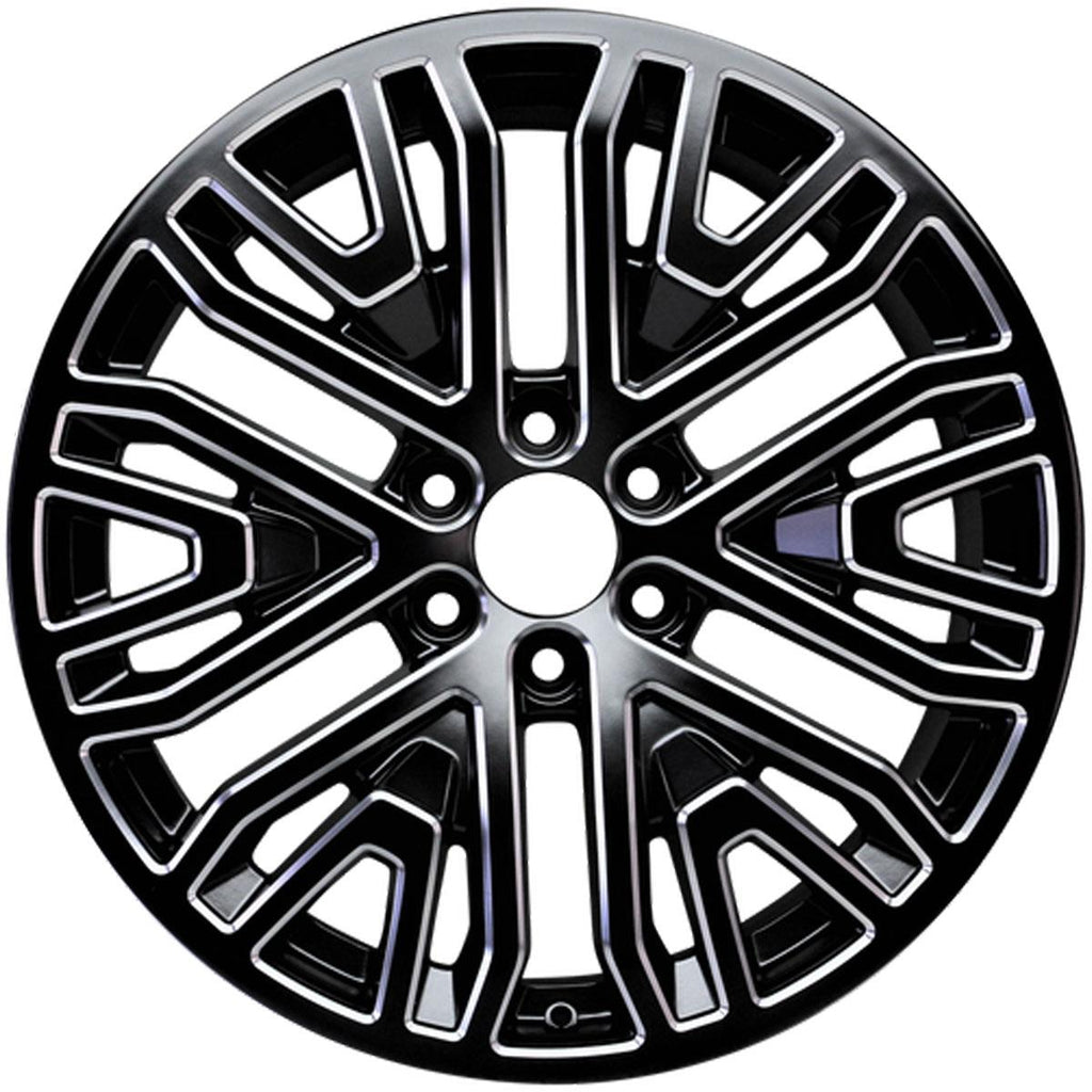 22x9 inches Factory Replacement New Alloy Wheel For  Chevrolet Silverado 1500 2019-2021