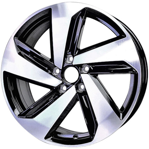 18x7.5 Factory Replacement New Alloy Wheel For Volkswagen Golf 2019-2021