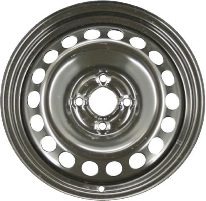 15x6 Factory Replacement New Steel Wheel For Chevrolet Cobalt 2005-2010