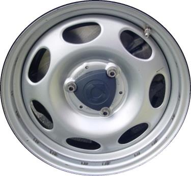15x4.5 Factory Replacement New Steel Wheel For Mercedes Smart Car 2008-2014
