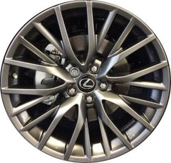 20x8 Factory Replacement New Alloy Wheel for 2016-2022 Lexus RX350 with 20 Spoke Painted Medium Hyper Silver