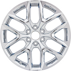 22x9 Factory Replacement New Alloy Wheel for 2022-2024 Chevrolet Silverado/Tahoe 1500 with 12 Spoke Chrome