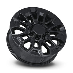 22x8.5 Aluminum Wheel with 8x180 Bolt Pattern - Gloss Black
