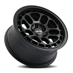17x7 Aluminum Wheel with 5x100 Bolt Pattern - SATIN BLACK