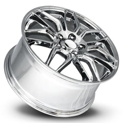 20x10 Aluminum Wheel with 5x4.75 Bolt Pattern - Chrome