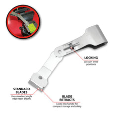Wilmar Hand Tools 3-Position Razor Scraper
