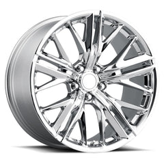 20x9 Aluminum Wheel with 5x120 Bolt Pattern - Chrome