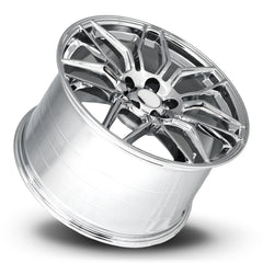 20x12 Aluminum Wheel with 5x4.75 Bolt Pattern - Chrome