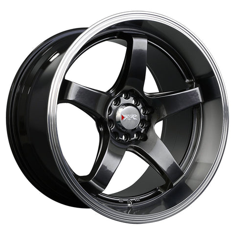XXR 555 18x8.5 5x100/5x114.3 +35et 73.1 Chromium Black / ML Wheel