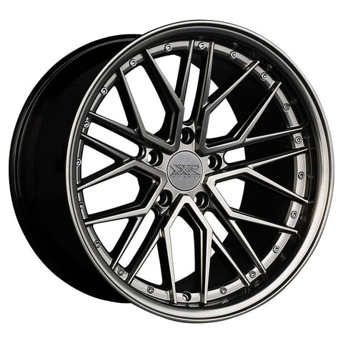 XXR 571 18x8.5 5x100 +35et 73.1 Chromium Black Wheel