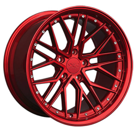 XXR 571 18x10 5x114.3 +25et 73.1 Candy Red Wheel