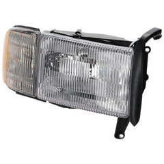 DODGE FULL SIZE PICKUP 94-02 HEAD LAMP RH, Assembly, Halogen, w/ Corner Light, Old Body Style, (99-02 w/o Sport Package)