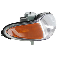 ESCORT 97-02 HEAD LAMP RH, Assembly, Halogen, w/ Side Marker Lamp, Sedan/Wagon