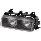 3-SERIES 92-99 HEAD LAMP LH, Assembly, Halogen
