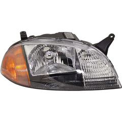 METRO/SWIFT 98-01 HEAD LAMP RH, Composite, Lens and Housing, Halogen