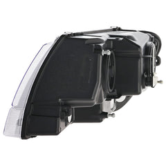 GRAND CHEROKEE 99-04 HEAD LAMP RH, Assembly, Halogen, Chrome Interior, Limited/Overland Models
