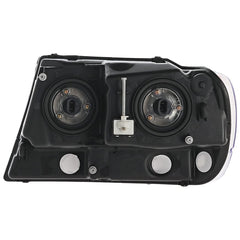 GRAND CHEROKEE 99-04 HEAD LAMP RH, Assembly, Halogen, Chrome Interior, Limited/Overland Models