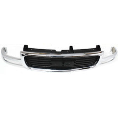 SIERRA 1500/2500 99-02 / YUKON 00-06 GRILLE, Chrome Shell/Painted Black Insert, (Exc. C3/Denali Models)