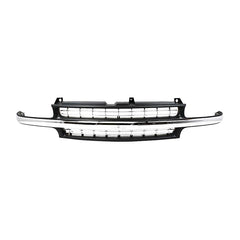 SILVERADO 99-02 / SUBURBAN/TAHOE 00-06 GRILLE, Cross Bar Insert, Plastic, Dark Gray w/ Chrome Center Bar