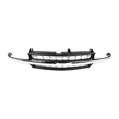SILVERADO 99-02 / SUBURBAN/TAHOE 00-06 GRILLE, Cross Bar Insert, Plastic, Dark Gray w/ Chrome Center Bar