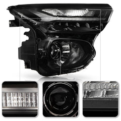 Chevrolet Traiblazer 2021 - 2023  Spyder HD-JH-CTB21-H-OE-R - Passenger Side Black Factory Style Projector Headlight with LED DRL