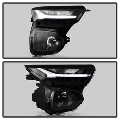 Chevrolet Traiblazer 2021 - 2023  Spyder HD-JH-CTB21-H-OE-R - Passenger Side Black Factory Style Projector Headlight with LED DRL
