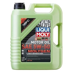 Liqui Moly® 20310 - Molygen™ SAE 5W-50 Full Synthetic New Generation Motor Oil, 5 Liters (5.28 Quarts