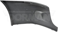 Dorman - Bumper - End Cover, Left Hand, Without Fog Light Holes - 242-5268