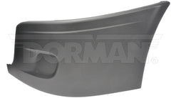Dorman - Bumper - End Cover, Left Hand, Without Fog Light Holes - 242-5268