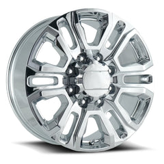20x8.5 Aluminum Wheel with 8x180 Bolt Pattern - Chrome