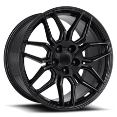 19x10 Aluminum Wheel with 5x4.75 Bolt Pattern - Gloss Black