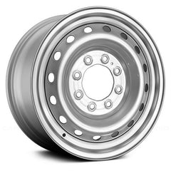 17x7.5 Factory Replacement New Steel Wheel for 212-2021 Nissan NV 1500 with 16 Spoke Painted Silver