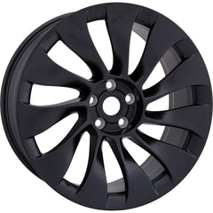 20x9 Factory Replacement New Alloy Wheel for 2021-2023 Tesla 3 with 11 Spoke Painted Matte Charcoal